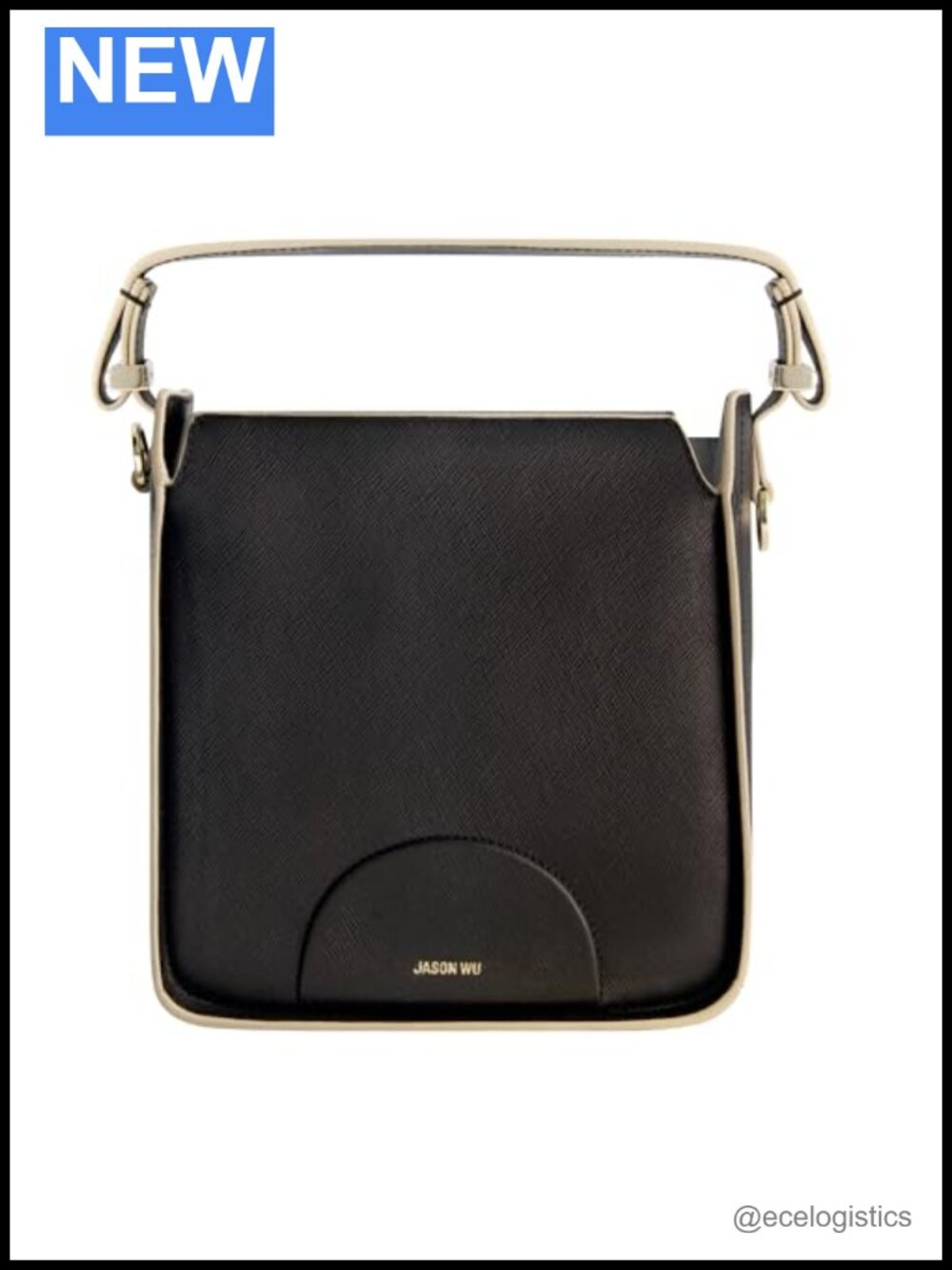 Convertible Shoulder Bag with Adjustable Strap, Sheep Leather, Travel